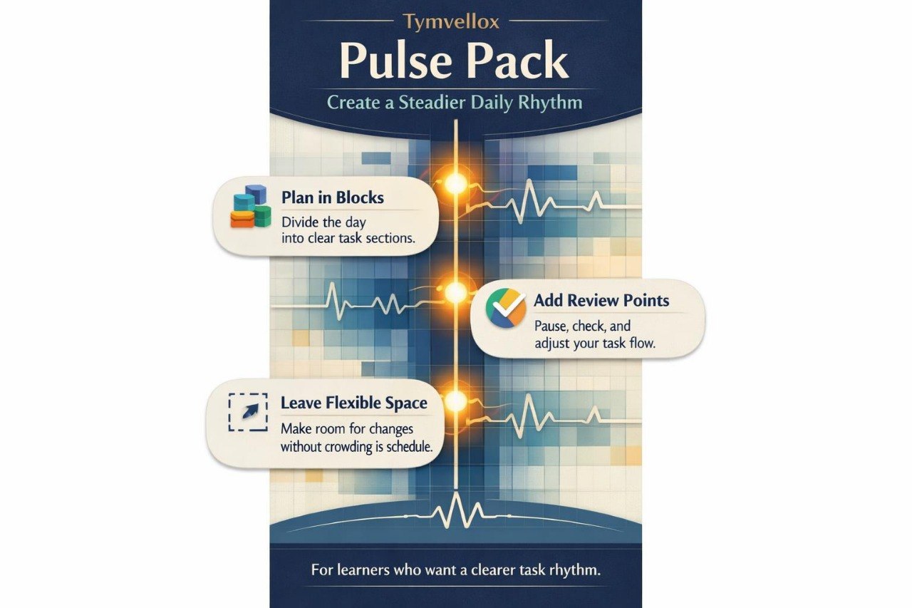 Tymvellox Pulse Pack product packaging with text and graphics on a white background